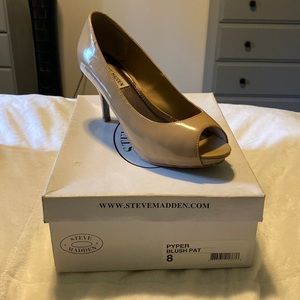 Steven madden patten leather heels